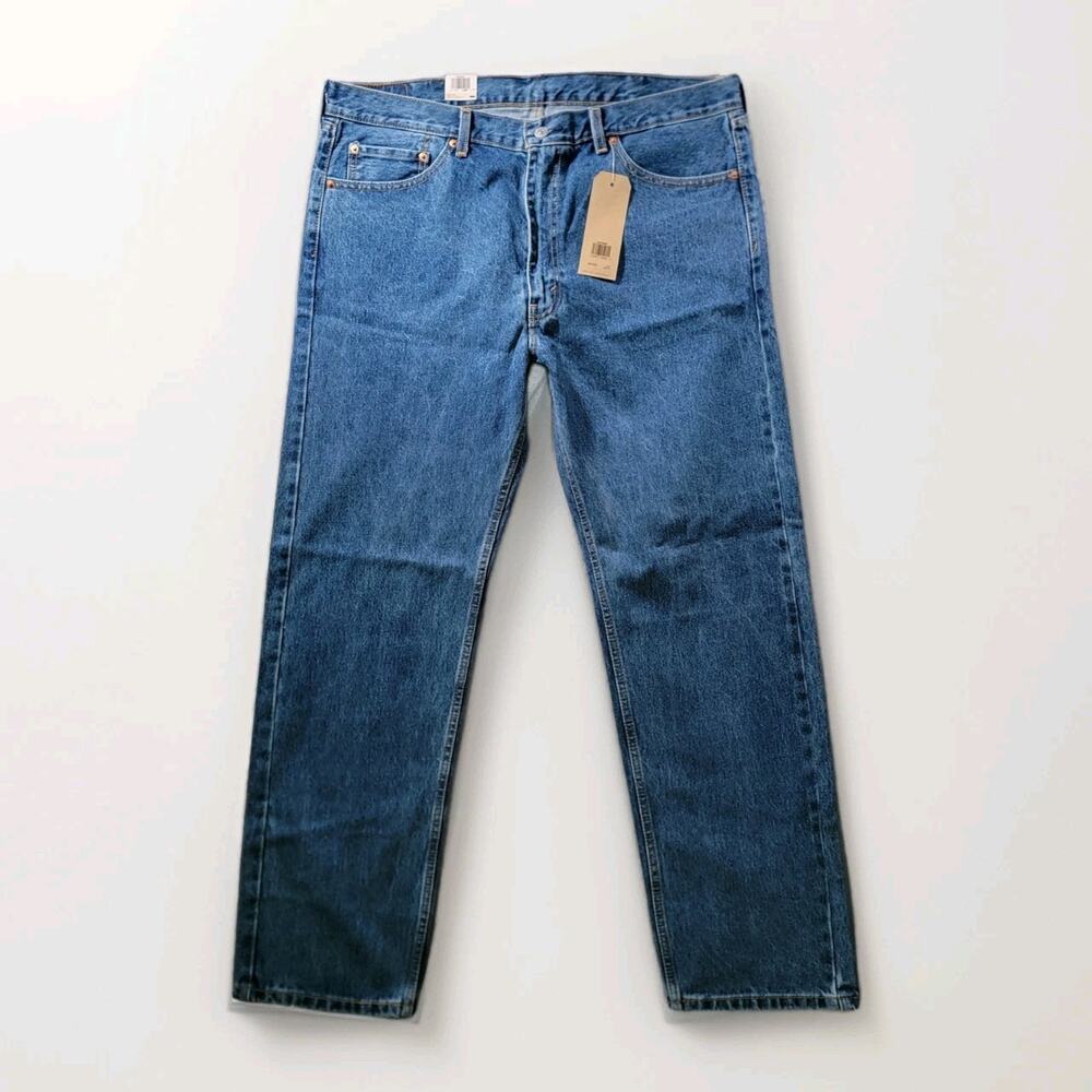 NWT Levis 505 Regular Mens 40x32 Jeans Medium Wash